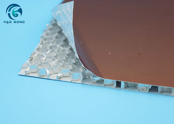 Films moulés adhésifs à basse température de 120 microns pour le panneau composé en aluminium de nid d'abeilles